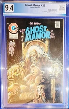 1975 GHOST MANOR #23 NM 9.4 Graded 2nd  Highest Only 1 Graded 9.6 Classic Cover!