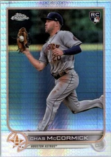 2022 Topps Chrome Prism Refractors #43 Chas McCormick - BB