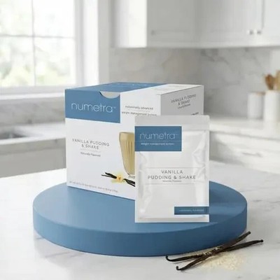 NUMETRA VANILLA POWDER SHAKE | SIMILAR TO OPTIFAST 800 | 12 BOXES | 84 SERVINGS