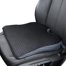 Car Wedge Seat Cushion for Car and Truck Seat Office Chair Wheelchair - Memory F