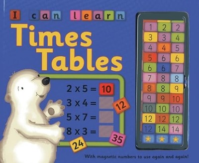 I Can Learn Times Tables: with Magnetic Numbers to... by Baxter, Nicola Hardback