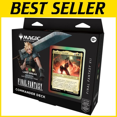 #ad Final Fantasy VII Commander Deck for Magic: The Gathering $141.99