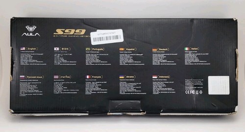 AULA S99 Gaming Keyboard TRI-MODE BLUETOOTH 2.4GHZ USB-C Membrane NonMechanical - Picture 20 of 20