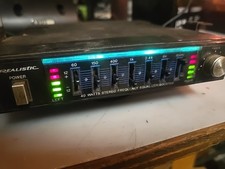 Realistic 12-1954 40 Watt Frequency Equalizer Booster  Works Great  
