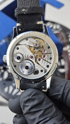 Daniel JeanRichard Bressel Manual White Dial Arabic Small Seconds 42mm