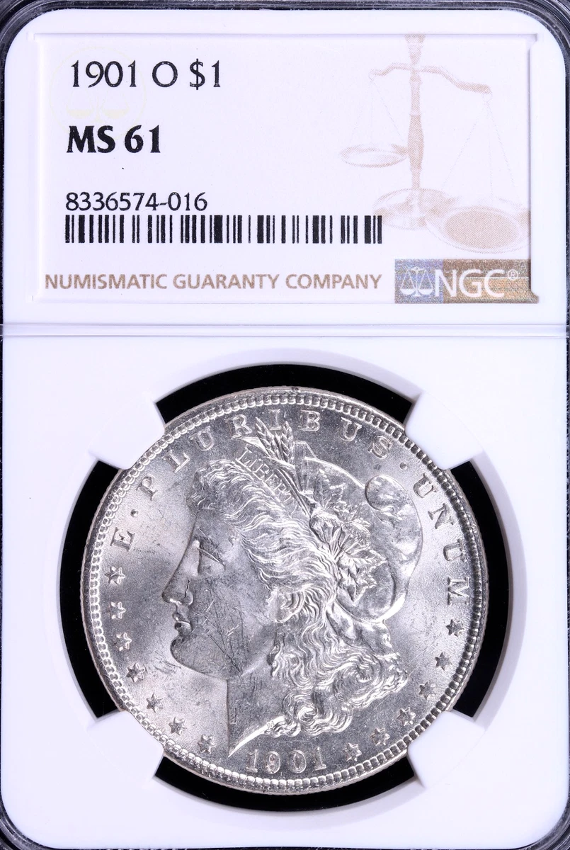 MS 61 Graded 1901 Year Morgan US Dollars (1878-1921) for sale | eBay