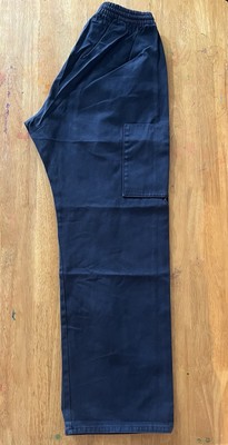 Yeezy YZY x GAP Unreleased Sateen Cargo Pants Navy - Size Medium