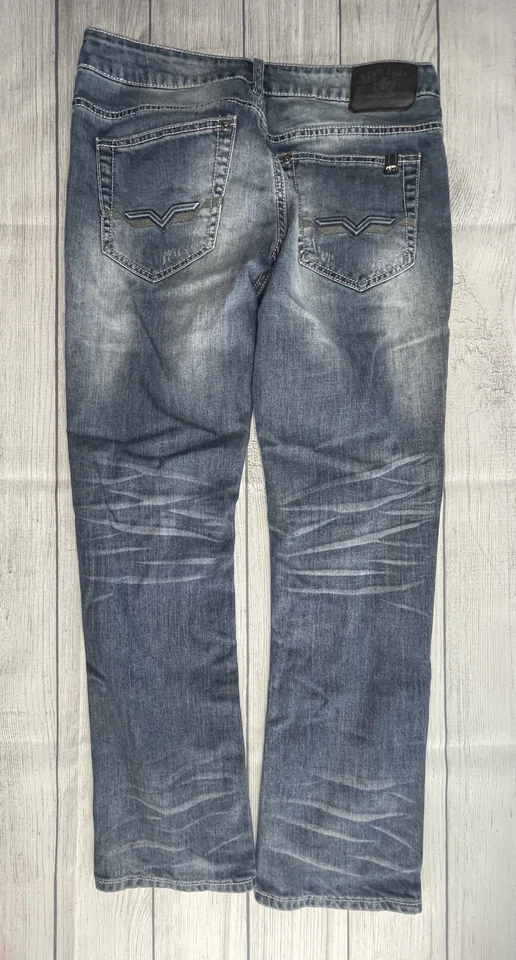 Jeans Buffalo David Button masculino 31x30 Evan-X slim stretch - Imagem 3 de 4