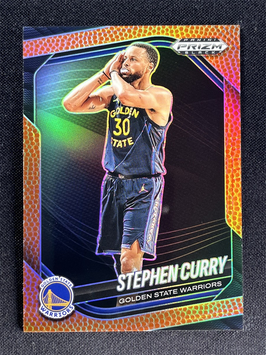 2024-25 Panini Prizm Black Stephen Curry #7 Basketball Prizm Warriors /225