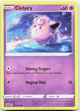 Clefairy 074/192 Common Rebel Clash Pokemon Lightly Played