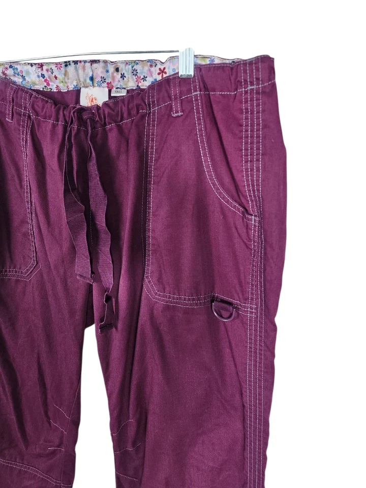 Pantalones Médicos Koi By Kathy Peterson Lindsey Sarga Para Mujer Grandes Altos Médicos Foto 3 de 4
