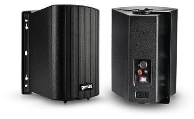 Gemini GHSI BT Outdoor Speakers, Waterproof, Wall Mount - Blk/Wht