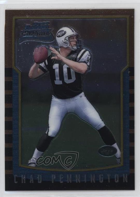 2000 Bowman Chrome 104/499 Chad Pennington #173 2h5