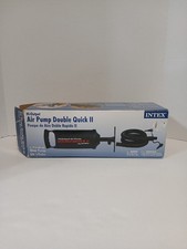 Intex Double Quick II Hand Pump 68614 Hi-Output Air Pump 14" New without box