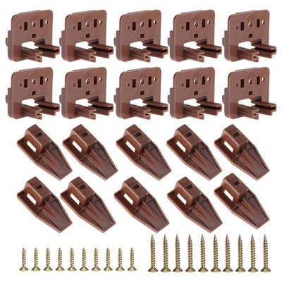 10PCS Drawer Slide Track Guide Glide for Center Mount Drawer for Dressers4189