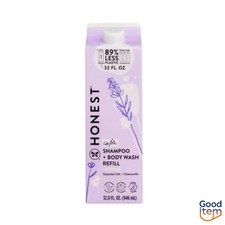 The Honest Company Calm Shampoo  Body Wash Refill, Lavender - 32 fl oz