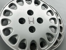 1992-1993 Honda Accord 14 4 Lug Hubcap Wheel Cover X2 44733-sm4-n100-m1 Oem Cap