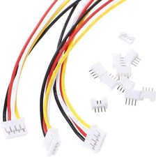 20 Sets Jst 2.0 Ph 4 Pin Connector Plug, Include 10 Sets Mini 4 Pin Jst Ph2.0