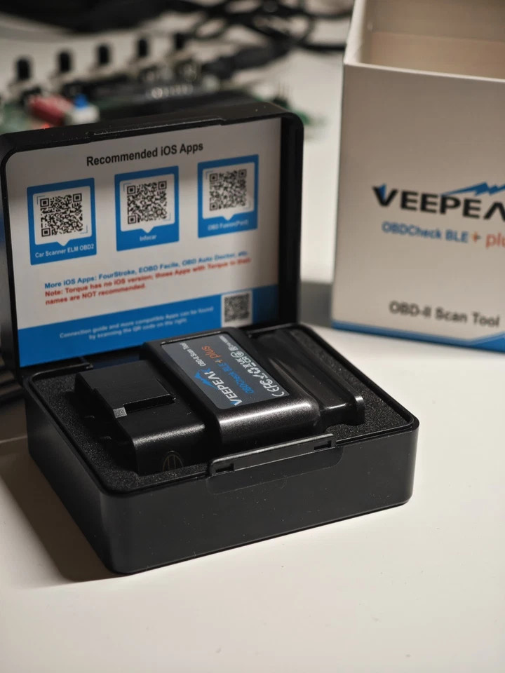 Veepeak OBDCheck BLE+ Adattatore OBD2 Bluetooth Diagnostica RICONDIZIONATO foto 3