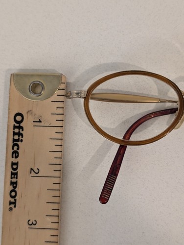 Vintage Matsuda Round Eyeglass Frames Gold Plated Tortoise 10401 Made In Japan - Picture 7 of 23
