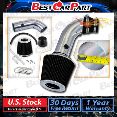 BCP BLACK 00-02 Daewoo Lanos 1.5L 1.6L L4 Short Ram Air Intake Kit+ Filter