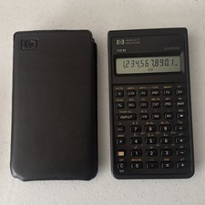 Hewlett Packard HP 10B Business Calculator Vintage Made In USA 1987 TESTED