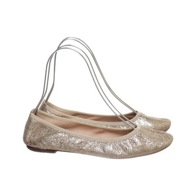J.Crew, Ballerinas, Größe: 37 1/2, Gold, Damen #hH8 - Bild 1 von 4