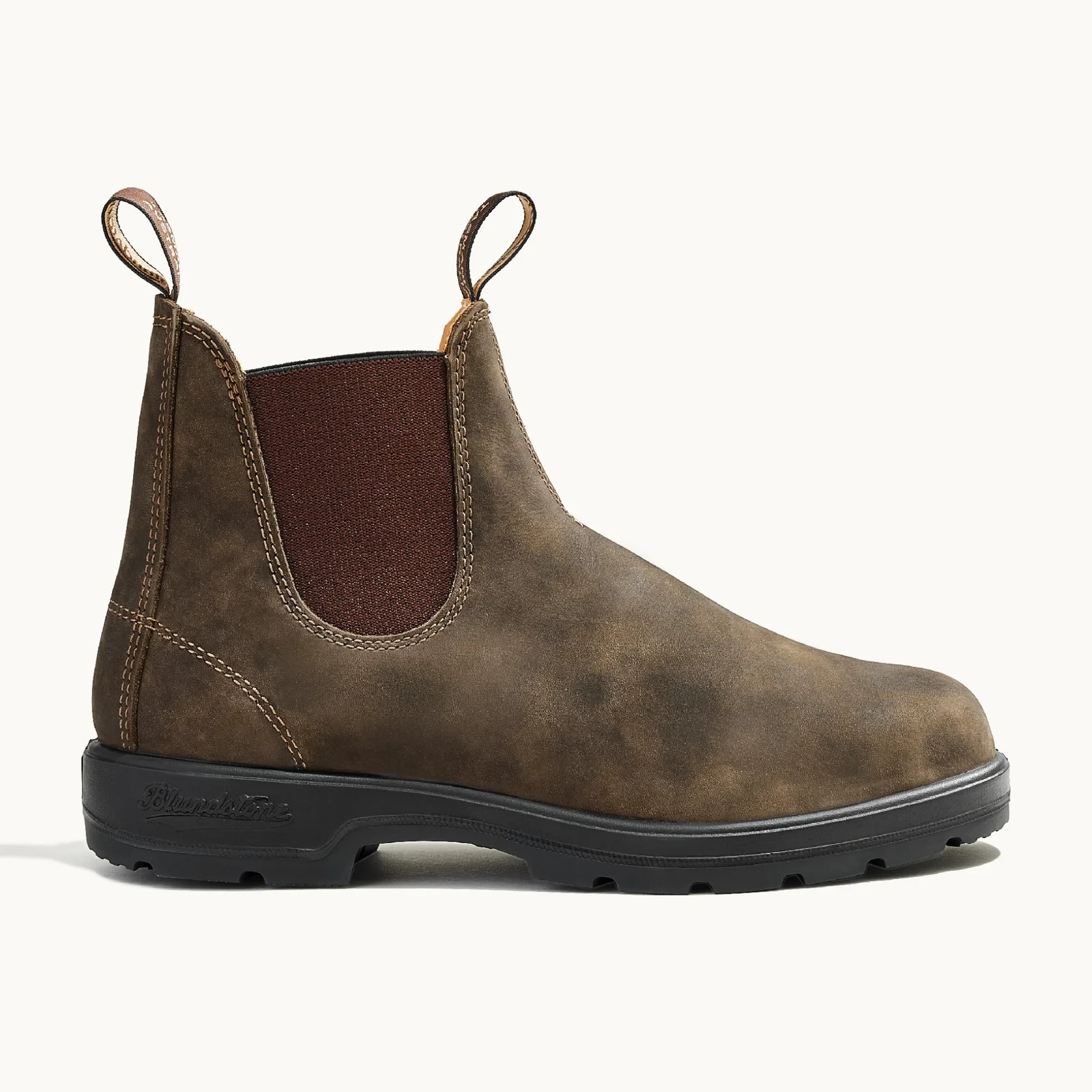 BLUNDSTONE CHELSEA 585 LEATHER UNISEX MEN 4.5= WOMEN 5.5 SHOES/BOOT BROWN NEW image 2