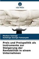Mankaa Solange (U. A.) | Preis Und Preispolitik Als Instrumente Zur...