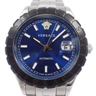 VERSACE HELLENYIUM VEZI Automatic Blue Dial Bracelet Men's Watch