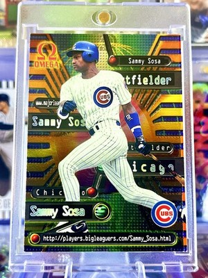 1998 Pacific Sammy Sosa - Multi Color Foil Insert - Chicago Cubs