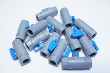 NO NUT! Lot of 13 LASCO 19-5513 Straight Ball Valve Compression Fitting ShpsFREE