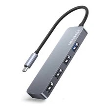 USB C Hub 4-Port USB 3.0 Multi-Splitter Type C for MacBook, Mac Air iPad and PC