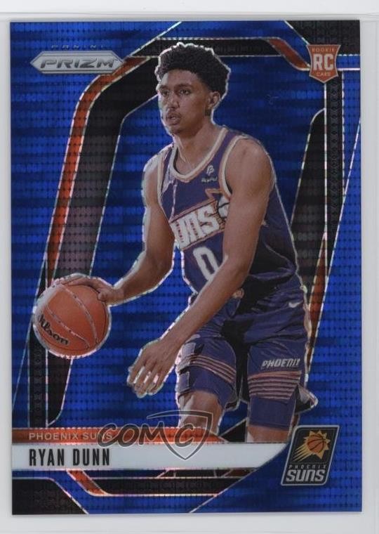2024-25 Panini Prizm Blue Pulsar Prizm 62/99 Ryan Dunn #258 pe8