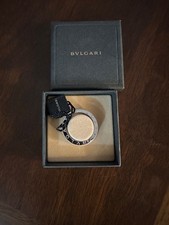 BVLGARI STERLING SILVER KEY RING