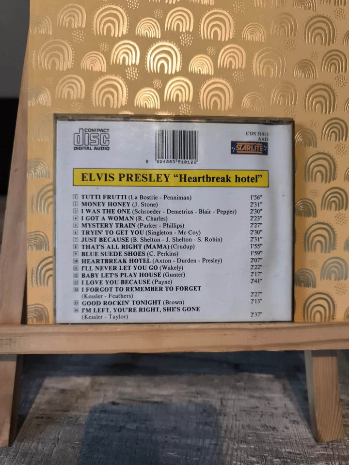 Elvis Presley Heartbreaker (compilation, Starlite, 16 tracks)  [CD] - Bild 2 von 2