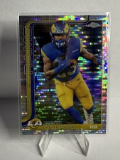 2025 Topps Chrome Football Kyren Williams Pulsar Refractor #168
