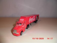 Coca-Cola X-Mas Weihnachtstruck von 1999 Anhänger 2 Achsen Bespielt Bild: Kind