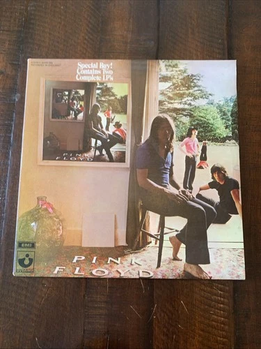 Pink Floyd Ummagumma Vinyl Record 2LP RE  Capitol Rainbow Label EX/VG++