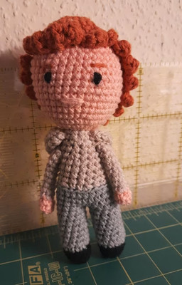 Ron Weasley gehäkelt * 100 % Baumwolle * neu * Handmade