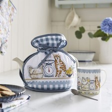 Tea Cosy - Muff Ulster Weavers Pantry Cats 100% Cotton Multi