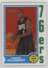 2001-02 Topps Heritage Samuel Dalembert #117 t4l