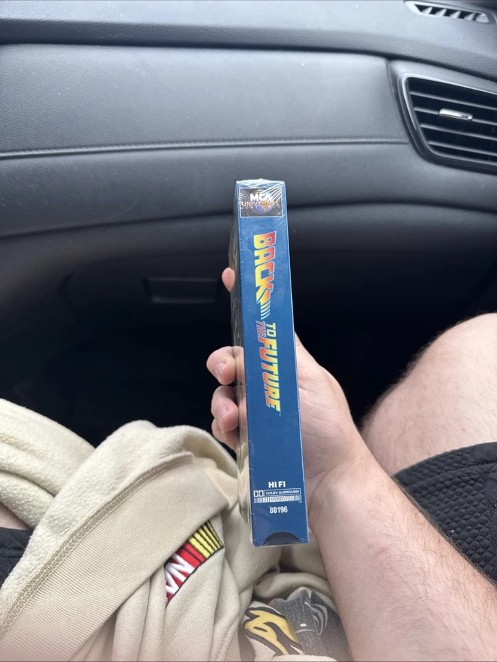 Back to the Future VHS MCA Watermark, McDonald's Promo, Sealed Foto 4 de 4