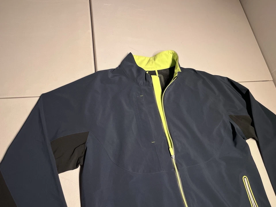 Footjoy Jacket Men’s XL Blue Green LTS Tour Golf Coat Polyester Wind Waterproof - Image 2 of 4