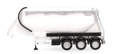 Herpa Eutersiloauflieger Feldbinder 35m³, 3achs, weiß