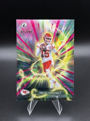 Patrick Mahomes II 2025 Topps Resurgence #C-3 Conductors Magenta Surge 025/299
