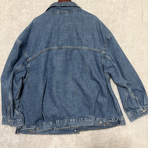 Levi’s Jacket Trucker Over Sized 3X Blue Button NWT Jean Denim Jacket Classic - Picture 13 of 15