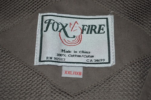 FOX FIRE ~ MINELAB DETECTORS ~ COILTEK COILS ~ KHAKI SAFARI VEST ~ XXL/1XB ~ NEW - Picture 6 of 24