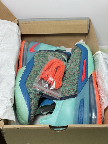 Nike Lebron 18 "We Are Family" Green Crimson Basketball CQ9283-300 Men’s Size 11 - Picture 8 of 10