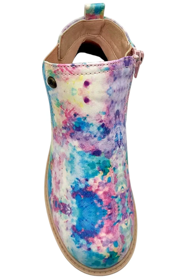 Bota de Lluvia Blowfish Niña Niño Rainey-K Agua de Lluvia Estampado Tie-Dye Foto 2 de 3